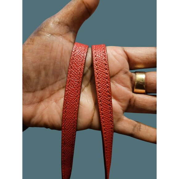 Coach Mini City Zip Tote Crossgrain Leather Red Shoulder Bag- - Picture 12 of 16